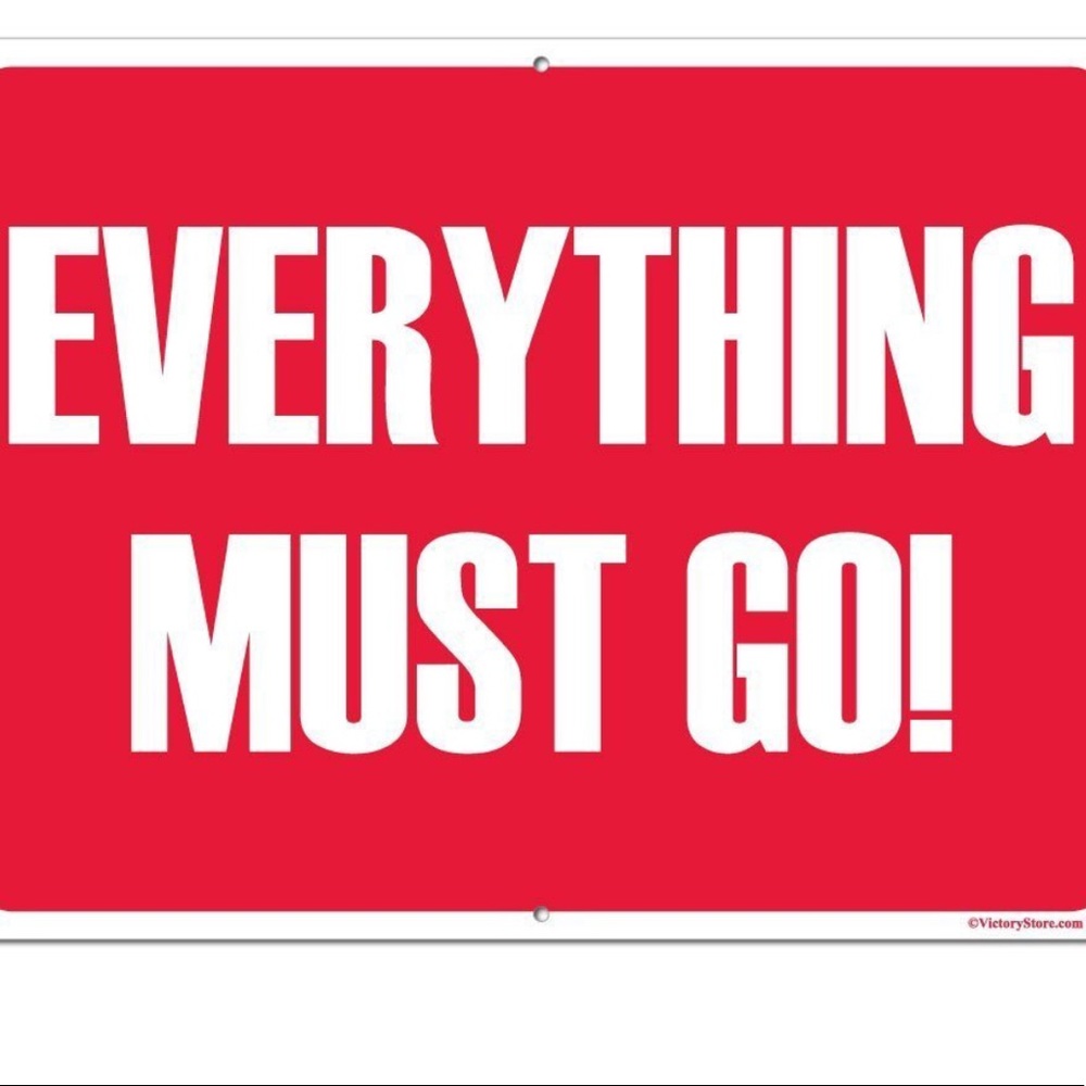 Make any offer! Trying to get rid of everything